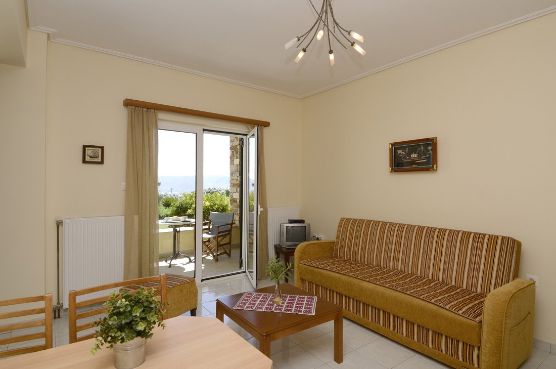 huize politia, karystos, zuid- evia