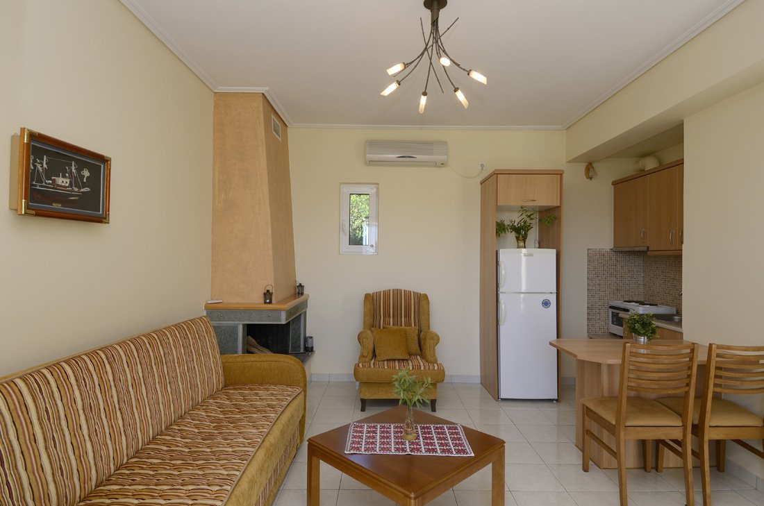 huize politia, karystos, zuid- evia