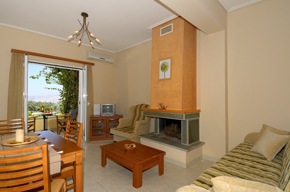 huize politia, karystos, zuid- evia