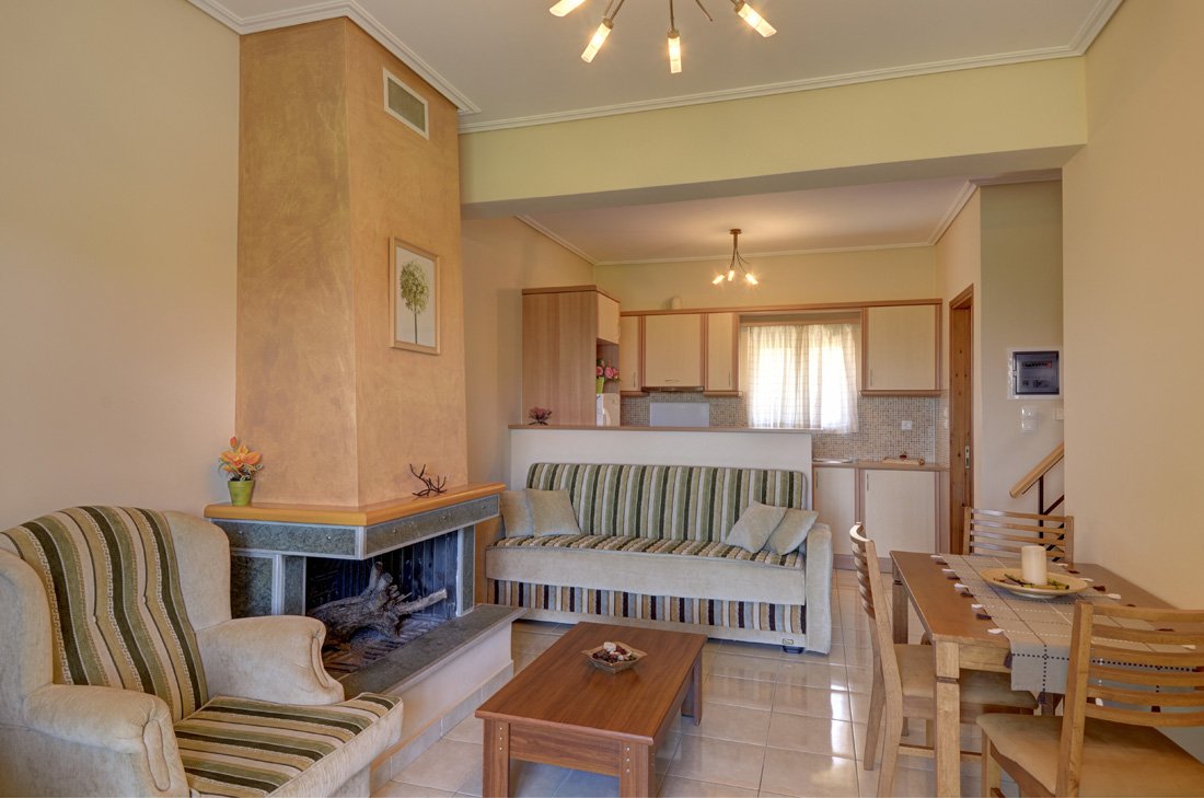 huize politia, karystos, zuid- evia