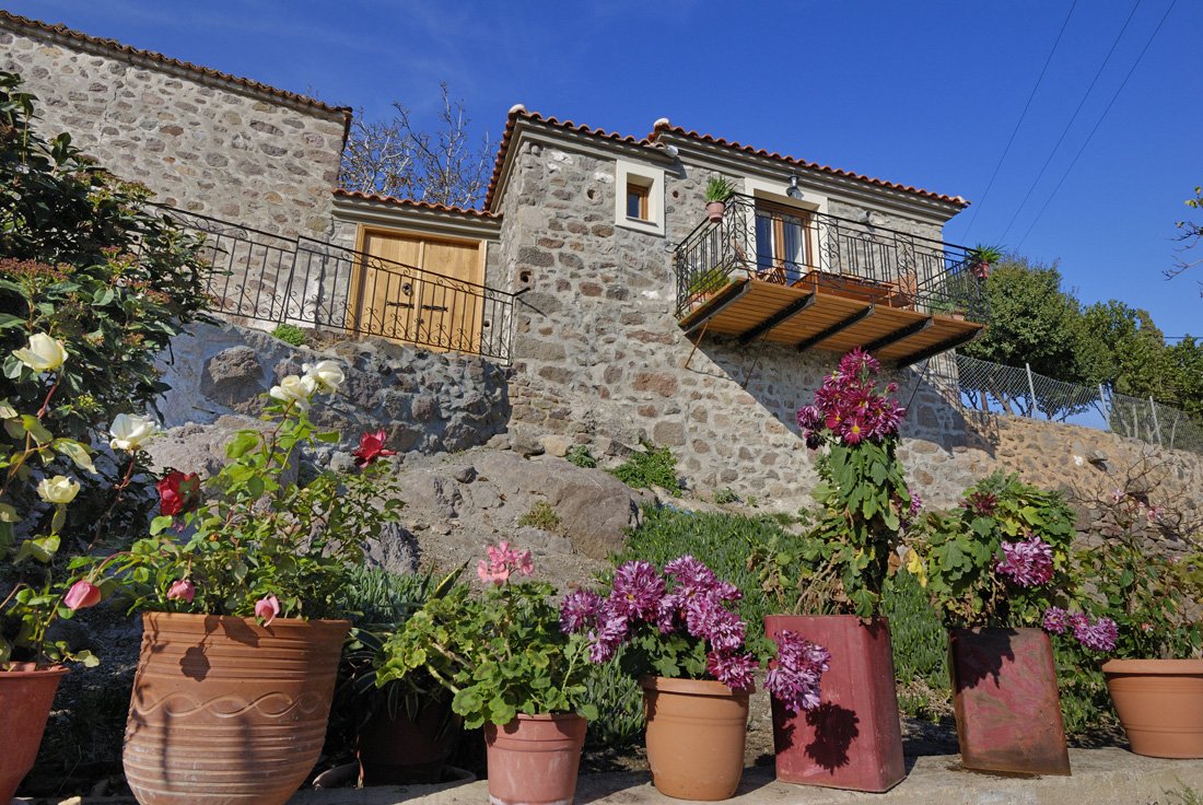 huize rodi, molivos op lesbos