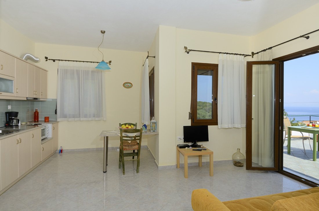 villa's elia en pefkos, kerveli op samos 