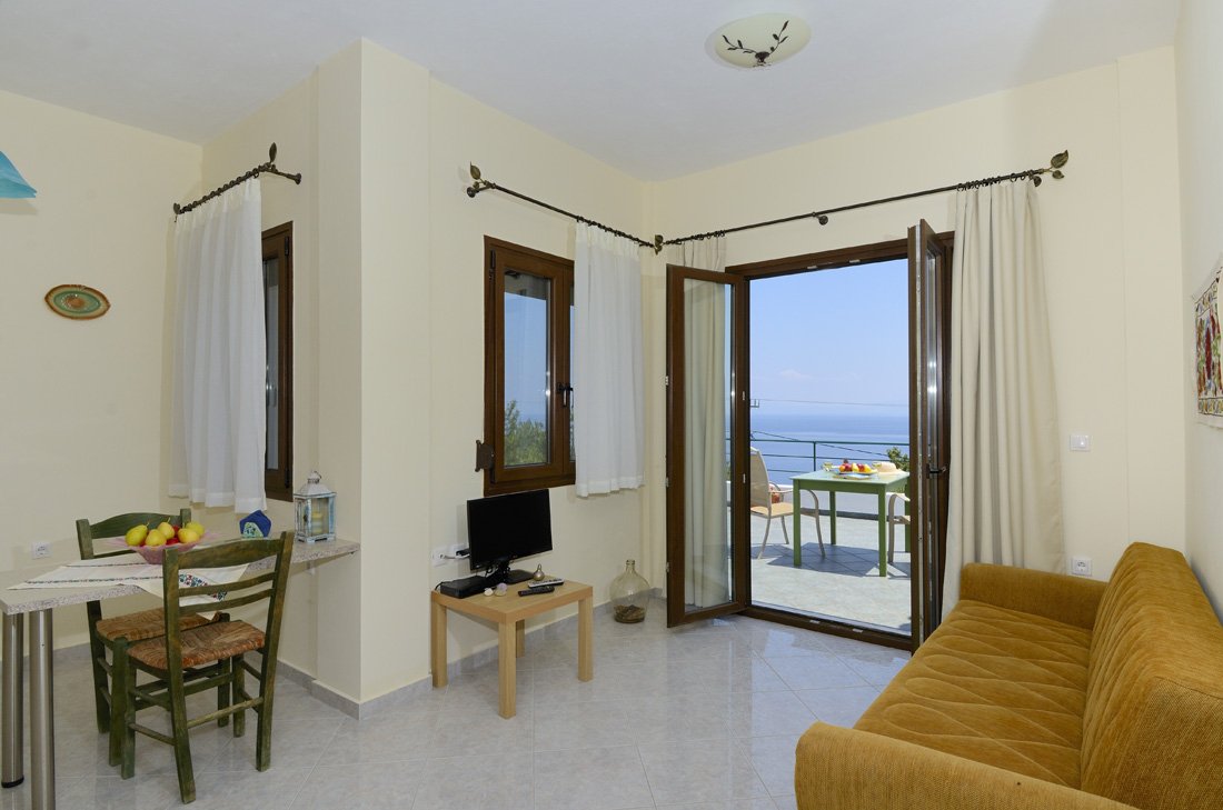 villa's elia en pefkos, kerveli op samos 