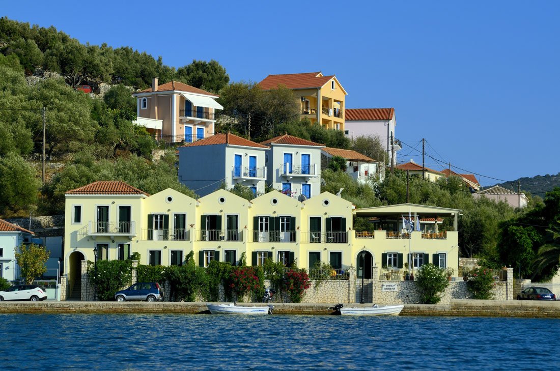 hotel omirikon, vathi op ithaki