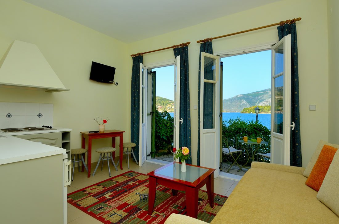 hotel omirikon, vathi op ithaki