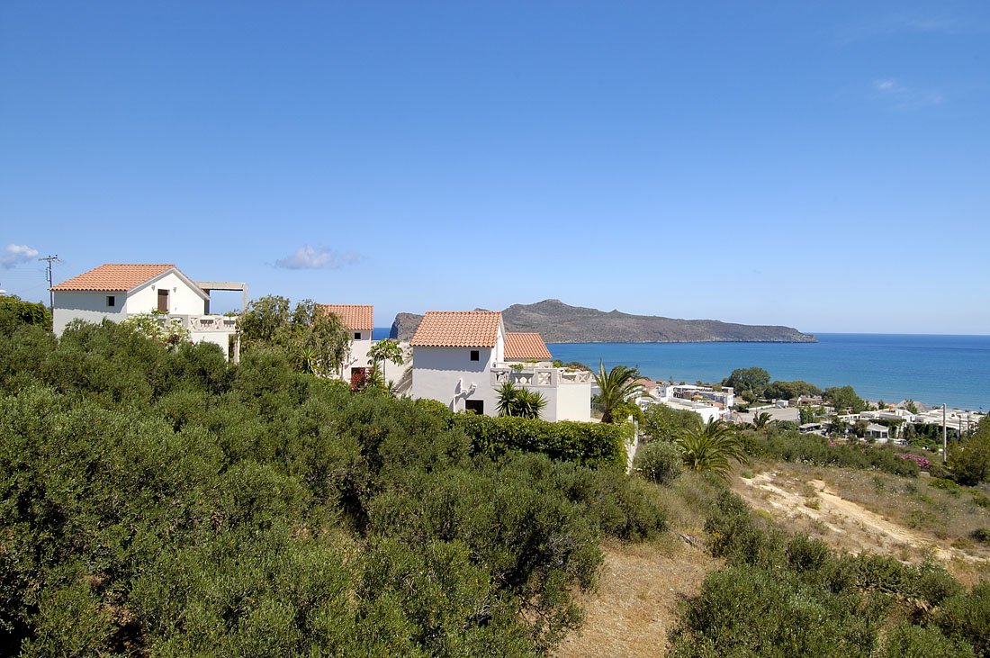 woningen alexandros, agia marina op west-kreta