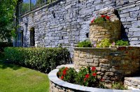 villa kerasia, milies op pilion