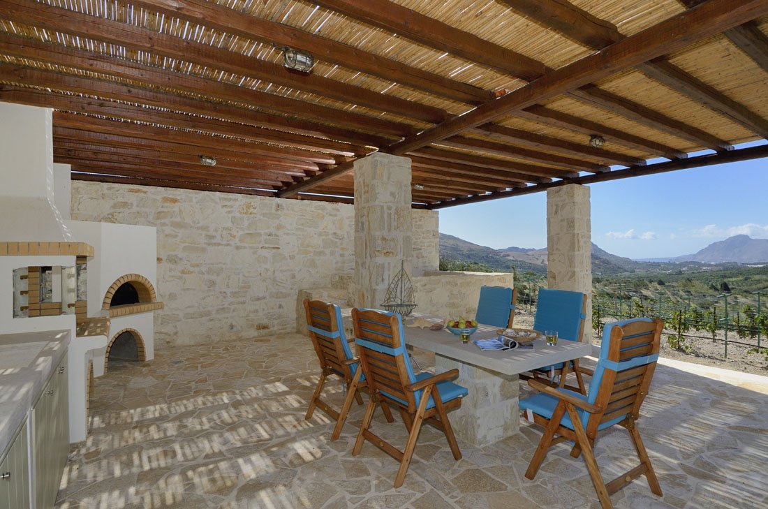 villa dafni, lefkogia op zuid-kreta