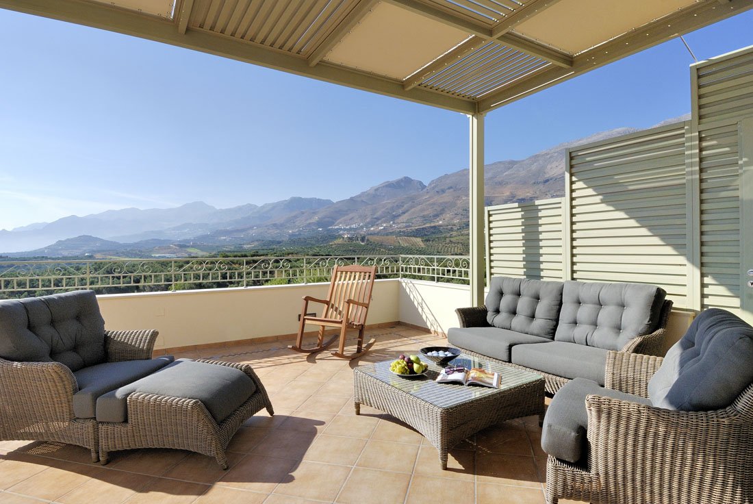 villa dafni, lefkogia op zuid-kreta