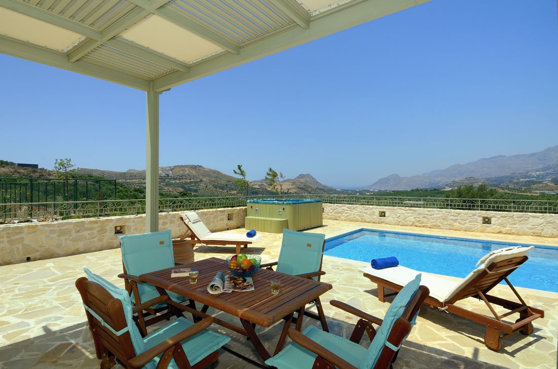 villa lemonia, lefkogia op zuid-kreta