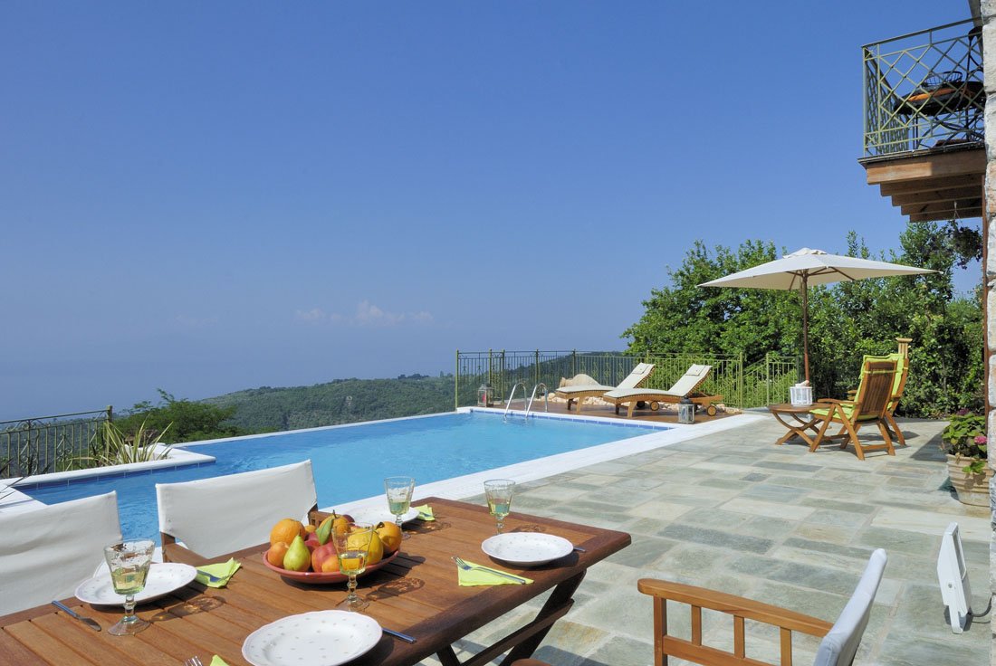 villa ortansia, milies op pilion