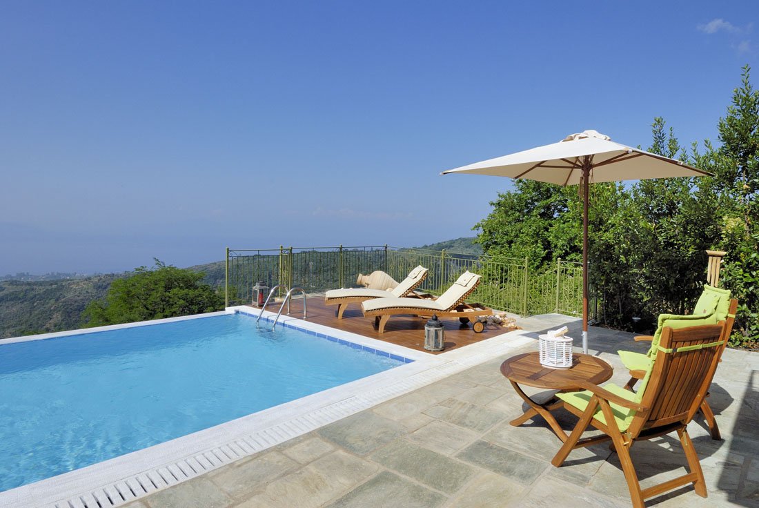 villa ortansia, milies op pilion