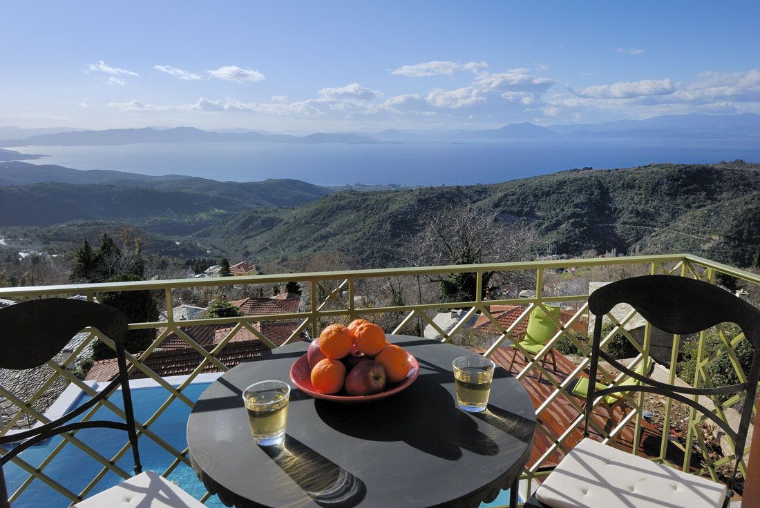 villa ortansia, milies op pilion