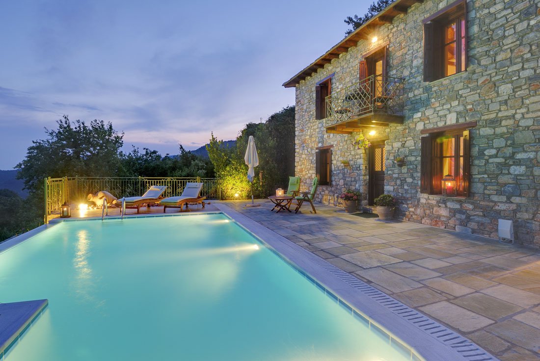 villa ortansia, milies op pilion