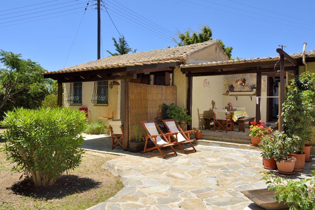 myrties stone houses, vassilikos op zakynthos