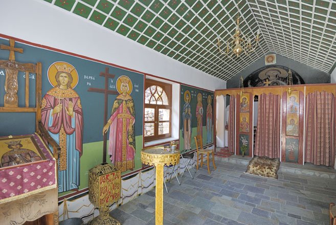 kerken en kloosters op lesbos, griekenland