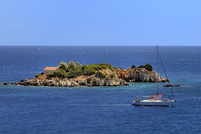 de eilandjes van ithaki, griekenland