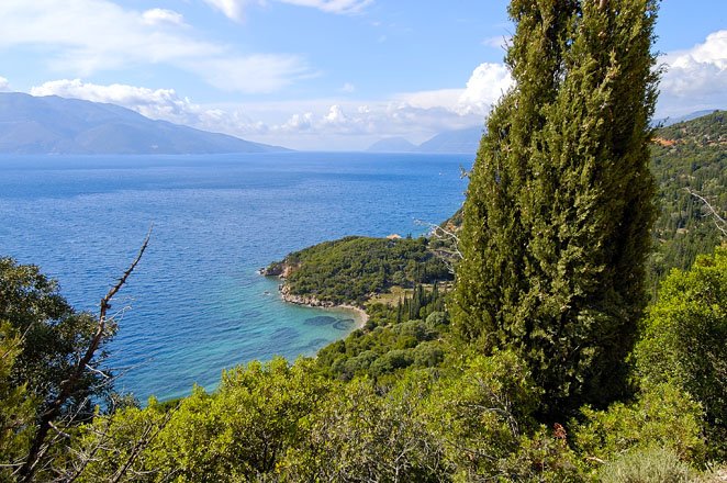 captian corelli's mandolin op kefalonia, griekenland