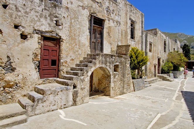preveli op zuid-kreta, griekenland