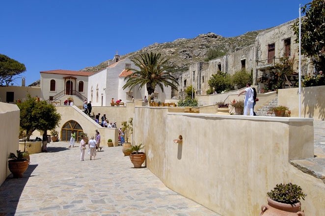 preveli op zuid-kreta, griekenland