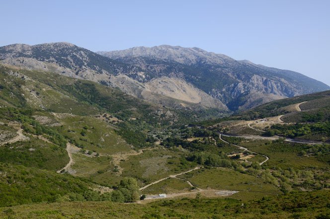 samaria-kloof op zuid-kreta, griekenland