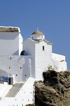 skopelos-stad, griekenland