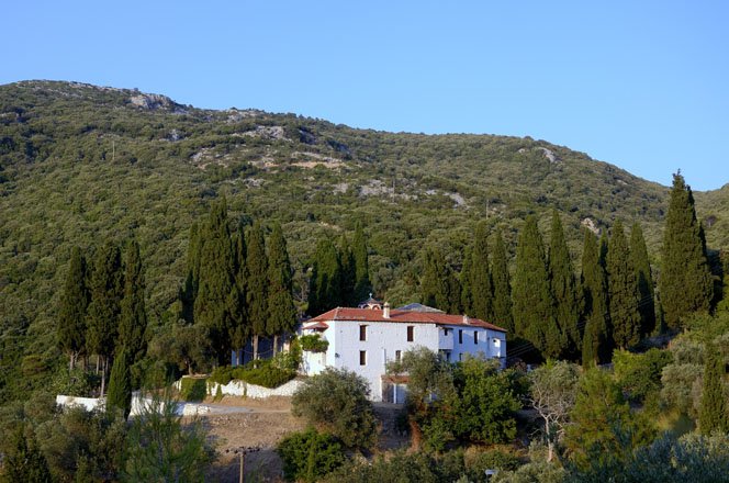 kerken en kloosters op skopelos, griekenland