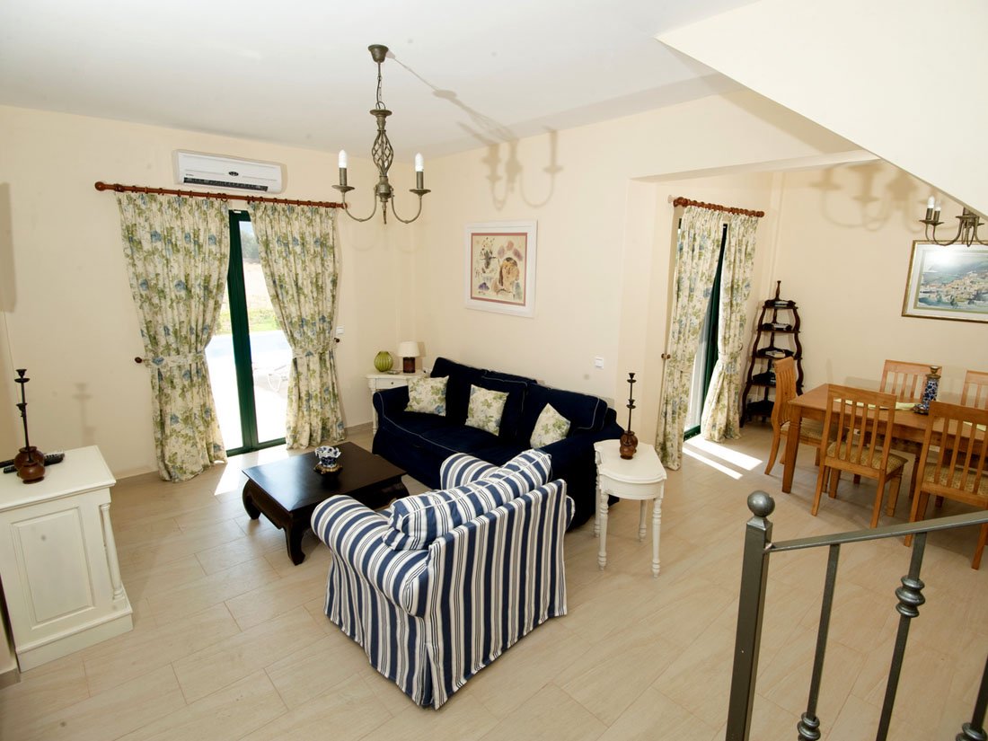 villa's sami beach, sami op kefalonia 