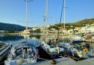 griekenland reisverhalen, meltemi op andros