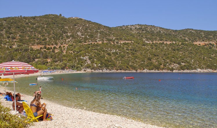 het dorp sami op kefalonia 