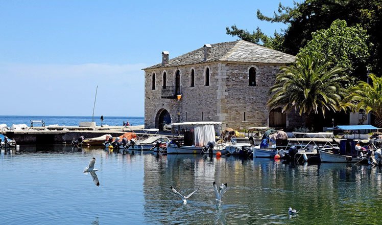 het dorp golden beach op thassos