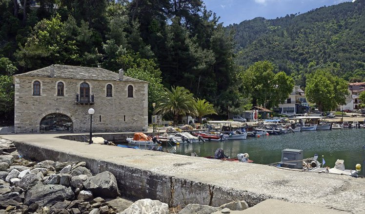 het dorp golden beach op thassos