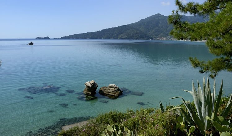 het dorp golden beach op thassos