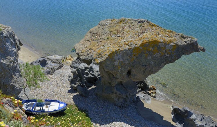 het dorp agios ioannis op limnos