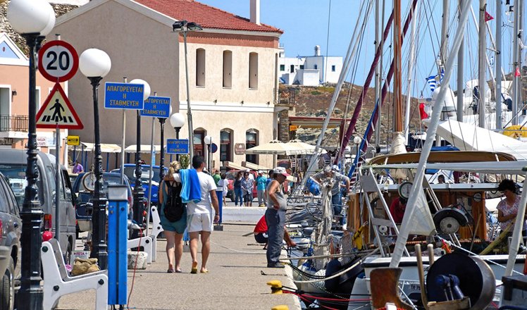 het dorp korissia op kea