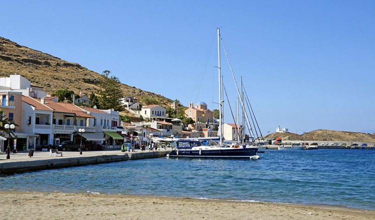 het dorp korissia op kea