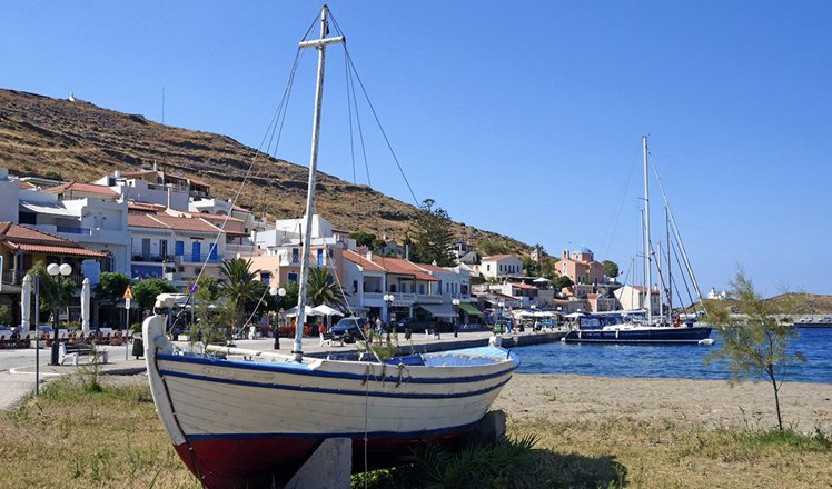 het dorp korissia op kea