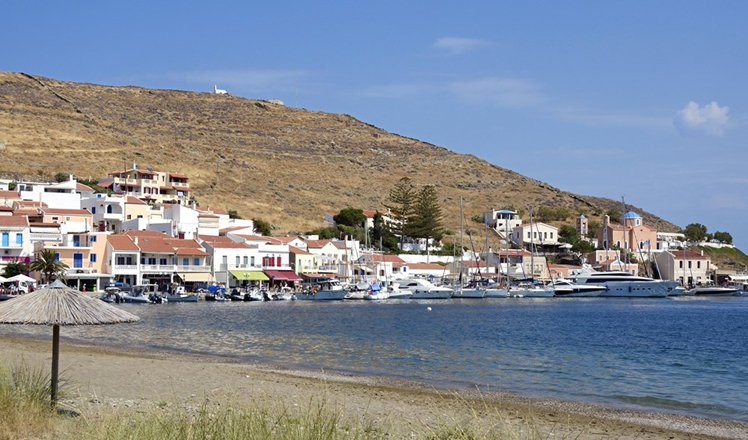 het dorp korissia op kea