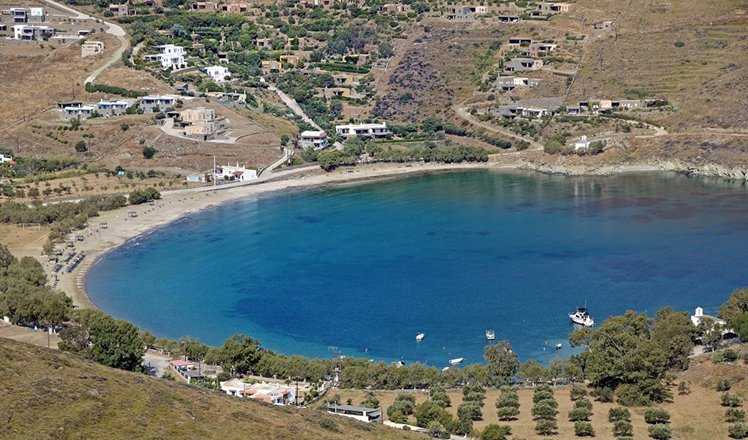 het dorp otzias op kea