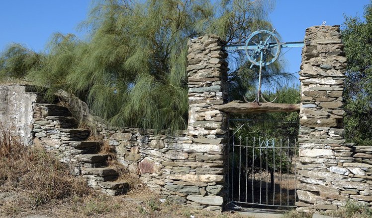 het dorp otzias op kea