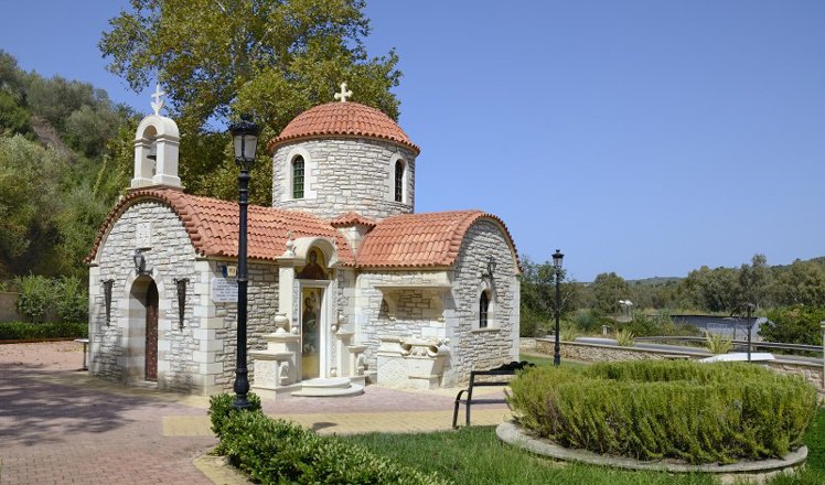 het dorp kamisiana op west-kreta