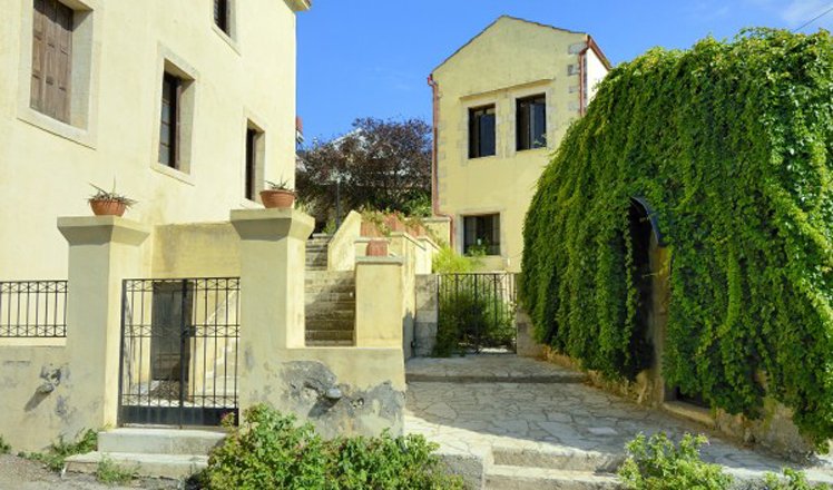 het dorp vamos op west-kreta