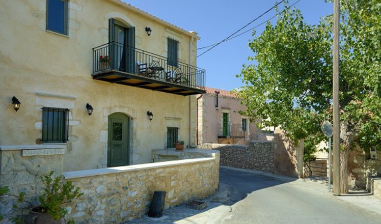 het dorp vamos op west-kreta