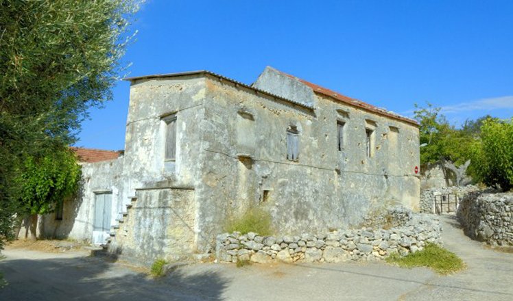 het dorp vamos op west-kreta