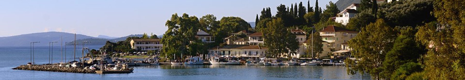 het dorp lygia op lefkas