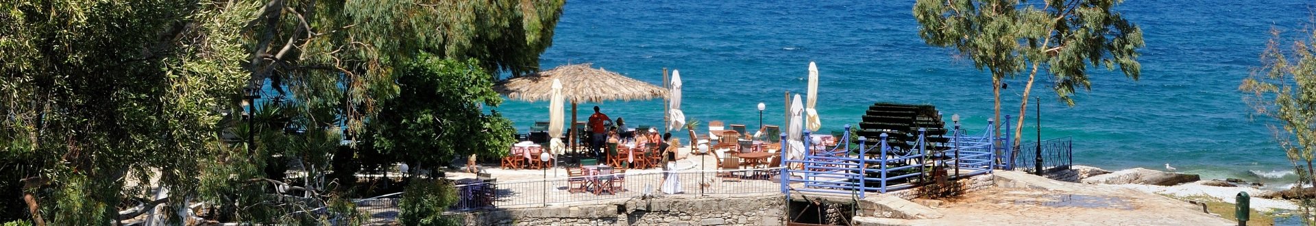 het dorp karavomilos op kefalonia