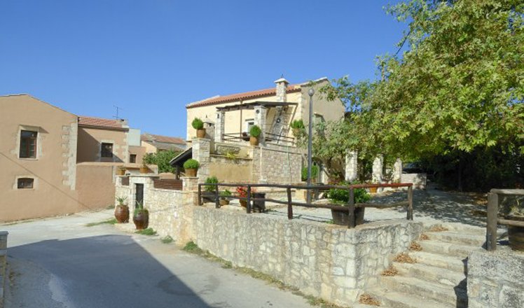 het dorp vamos op west-kreta