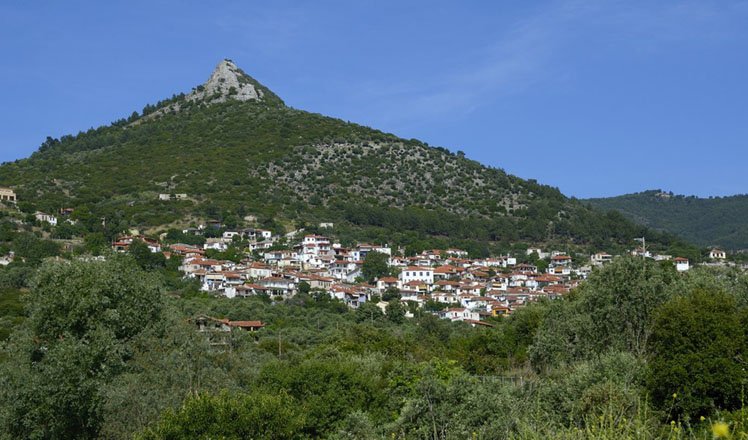 het dorp skala kallirachi op thassos