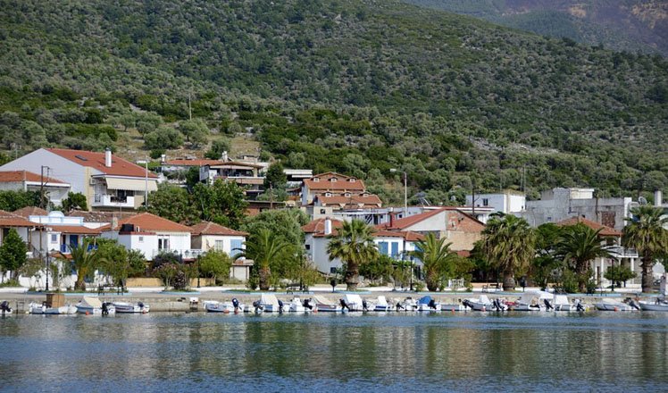 het dorp skala kallirachi op thassos