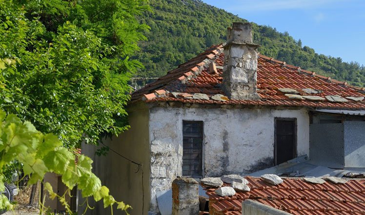het dorp skala kallirachi op thassos